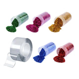 Maxbell Entertainment Sticky Tape with Glitter Powder 1mm Thickness Party Game 5cmx3m