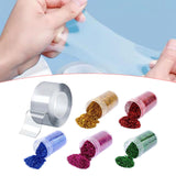 Maxbell Entertainment Sticky Tape with Glitter Powder 1mm Thickness Party Game 5cmx3m