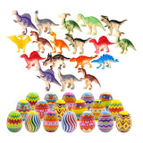 Maxbell 32Pcs Toys Filled Easter Eggs Basket Stuffers for Children Classroom Rewards