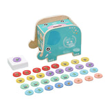 Maxbell Cute Elephant Piggy Bank Saving Box Crafts for Shelf Desktop Birthday Gifts
