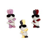 Maxbell 3Pcs Cute Rabbit Doll Key Chain Pendant Ornaments for Wallet Purse Phone
