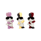 Maxbell 3Pcs Cute Rabbit Doll Key Chain Pendant Ornaments for Wallet Purse Phone