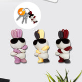 Maxbell 3Pcs Cute Rabbit Doll Key Chain Pendant Ornaments for Wallet Purse Phone