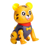 Maxbell Musical Electric lovely tiger Interactive Toy Early Educational for Ages 2+ Blue