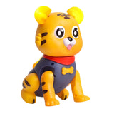Maxbell Musical Electric lovely tiger Interactive Toy Early Educational for Ages 2+ Blue