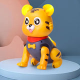 Maxbell Musical Electric lovely tiger Interactive Toy Early Educational for Ages 2+ Blue