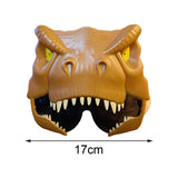 Maxbell Cartoon Dinosaur glasses Sunglasses for Party Favors Kids Adults Brown Small Dinosaur