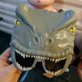 Maxbell Cartoon Dinosaur glasses Sunglasses for Party Favors Kids Adults Gray Big Dinosaur