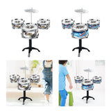 Maxbell Drum Sets Toddler Instrument Set Musical Instruments for Preschool Gifts Black