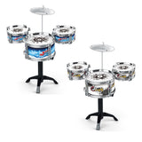 Maxbell Drum Sets Toddler Instrument Set Musical Instruments for Preschool Gifts Black