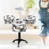 Maxbell Drum Sets Toddler Instrument Set Musical Instruments for Preschool Gifts Black