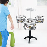 Maxbell Drum Sets Toddler Instrument Set Musical Instruments for Preschool Gifts Black