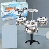 Maxbell Drum Sets Toddler Instrument Set Musical Instruments for Preschool Gifts Black