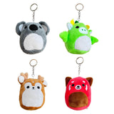 Maxbell Animals Keychain Charm Keychain Animal Pendant for Bags Birthday Gifts Koala
