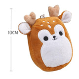 Maxbell Animals Keychain Charm Keychain Animal Pendant for Bags Birthday Gifts Deer