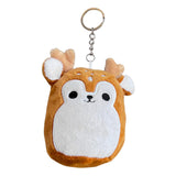 Maxbell Animals Keychain Charm Keychain Animal Pendant for Bags Birthday Gifts Deer
