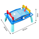 Maxbell Kids Table Games Ping Pong Table Educational Toys Portable for Gift Girls Blue