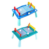 Maxbell Kids Table Games Ping Pong Table Educational Toys Portable for Gift Girls Blue