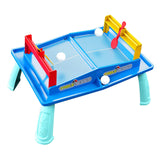 Maxbell Kids Table Games Ping Pong Table Educational Toys Portable for Gift Girls Blue