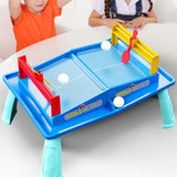 Maxbell Kids Table Games Ping Pong Table Educational Toys Portable for Gift Girls Blue