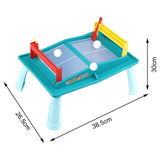 Maxbell Kids Table Games Ping Pong Table Educational Toys Portable for Gift Girls Green