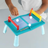 Maxbell Kids Table Games Ping Pong Table Educational Toys Portable for Gift Girls Green