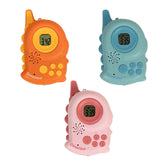 Maxbell Kids Walkie Talkies Toys Family Walky Talky Cartoon for Outside Spring Gifts Pink