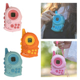 Maxbell Kids Walkie Talkies Toys Family Walky Talky Cartoon for Outside Spring Gifts Pink