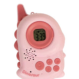 Maxbell Kids Walkie Talkies Toys Family Walky Talky Cartoon for Outside Spring Gifts Pink