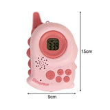 Maxbell Kids Walkie Talkies Toys Family Walky Talky Cartoon for Outside Spring Gifts Pink