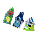 Maxbell Kids Hooded Bathrobe Sleeper Robe Absorbent Towel for Bath Pool Beach Alligator