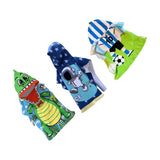 Maxbell Kids Hooded Bathrobe Sleeper Robe Absorbent Towel for Bath Pool Beach Alligator