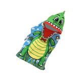 Maxbell Kids Hooded Bathrobe Sleeper Robe Absorbent Towel for Bath Pool Beach Alligator