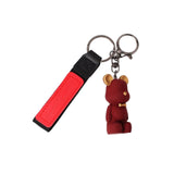 Maxbell Cute Keychain Keychain for Family Men and Women Birthdays Gifts red