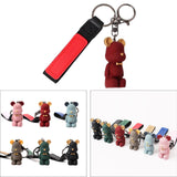 Maxbell Cute Keychain Keychain for Family Men and Women Birthdays Gifts red