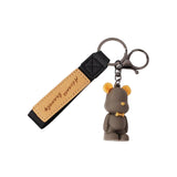 Maxbell Cute Keychain Keychain for Family Men and Women Birthdays Gifts Khaki