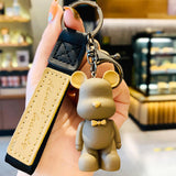 Maxbell Cute Keychain Keychain for Family Men and Women Birthdays Gifts Khaki