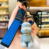 Maxbell Cute Keychain Keychain for Family Men and Women Birthdays Gifts blue