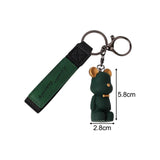 Maxbell Cute Keychain Keychain for Family Men and Women Birthdays Gifts green
