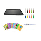 Maxbell Sand Painting Light Box and Crafts for Preschool Kindergarten Beginner Sand Art