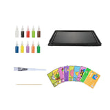 Maxbell Sand Painting Light Box and Crafts for Preschool Kindergarten Beginner Sand Art