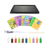 Maxbell Sand Painting Light Box and Crafts for Preschool Kindergarten Beginner Sand Art