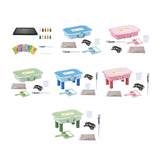 Maxbell Sand Painting Light Box and Crafts for Preschool Kindergarten Beginner Sand Art