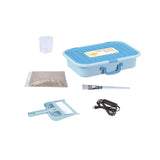 Maxbell Sand Painting Light Box and Crafts for Preschool Kindergarten Beginner Blue Box