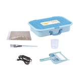 Maxbell Sand Painting Light Box and Crafts for Preschool Kindergarten Beginner Blue Box