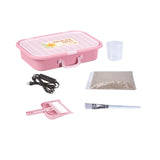 Maxbell Sand Painting Light Box and Crafts for Preschool Kindergarten Beginner Pink Box