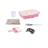 Maxbell Sand Painting Light Box and Crafts for Preschool Kindergarten Beginner Pink Box