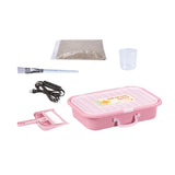 Maxbell Sand Painting Light Box and Crafts for Preschool Kindergarten Beginner Pink Box