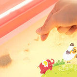 Maxbell Sand Painting Light Box and Crafts for Preschool Kindergarten Beginner Green Box With Leg