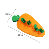 Maxbell Hide and Seek Carrot Durable for Memory Games Fun Carrots Harvest Toy Cats Carrot